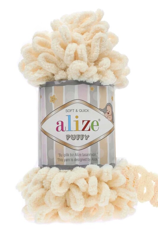 Alize - Alize Puffy El Örgü İpi Bal 742