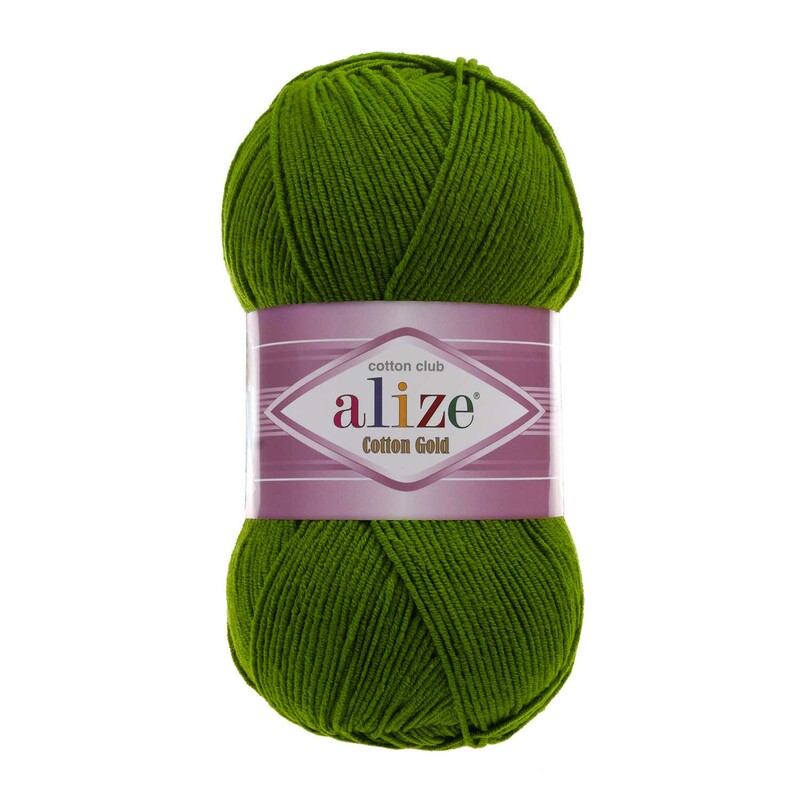 Alize - Alize Cotton Gold El Örgü İpi Yeşil 035