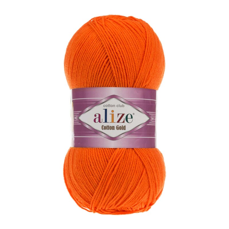 Alize - Alize Cotton Gold El Örgü İpi Oranj 037