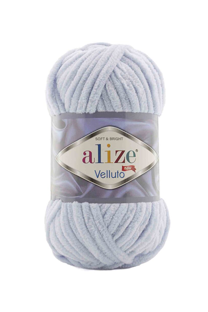 Alize - Alize Velluto El Örgü İpi 100 gr | Gri 416