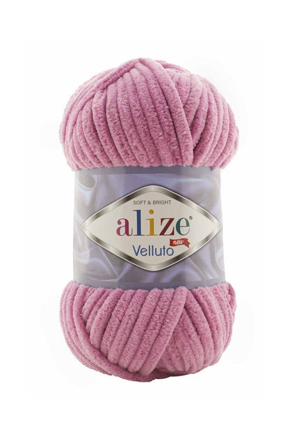 Alize Velluto El Örgü İpi 100 gr | Gül 098