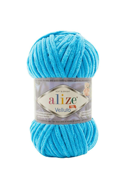 Alize - Alize Velluto El Örgü İpi 100 gr | Okyanus 016