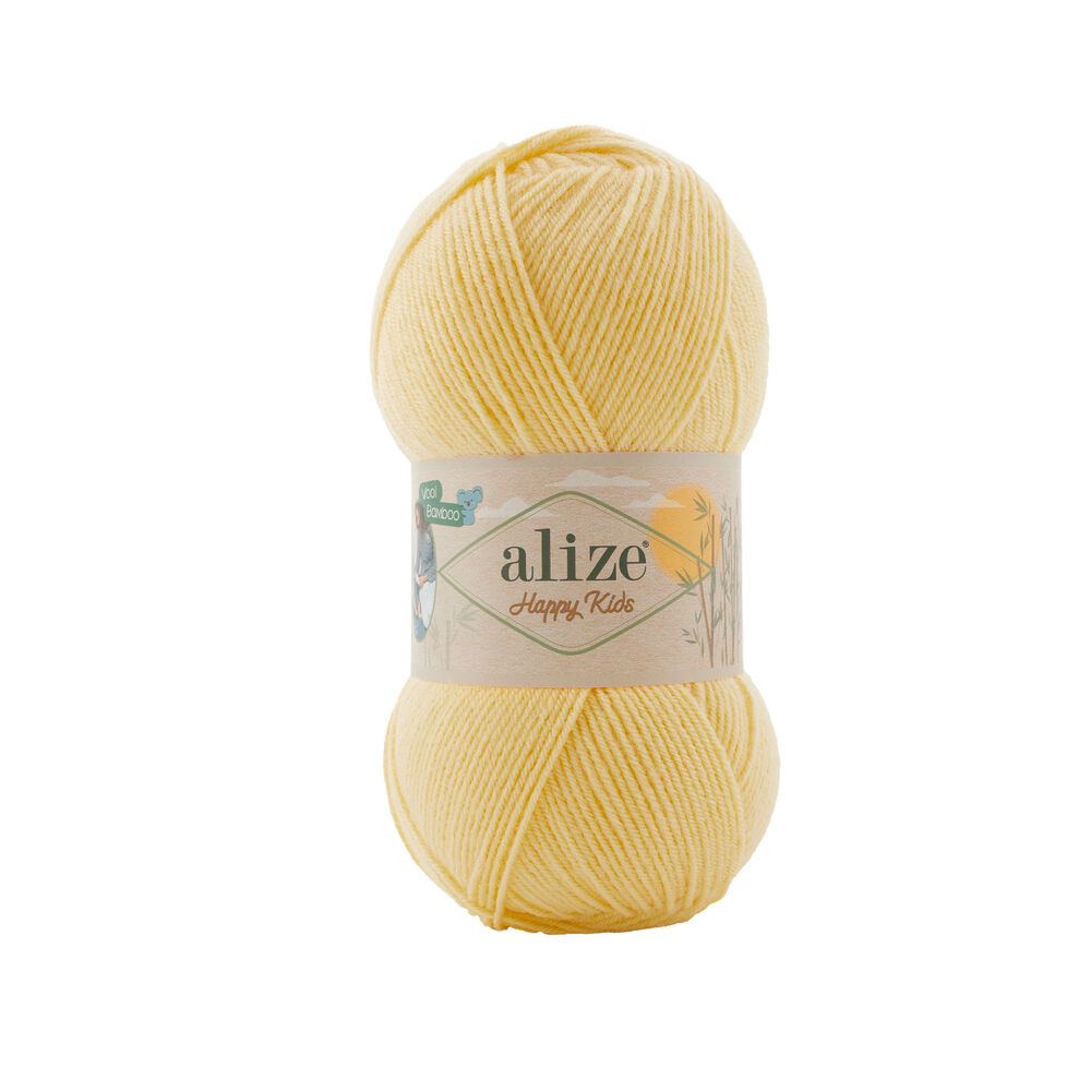 Alize Happy Kids El Örgü İpi | Sarı 187