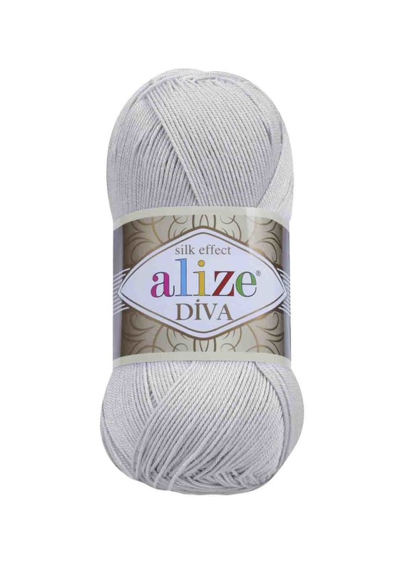 Alize - Alize Diva El Örgü İpi Açık Gri 168
