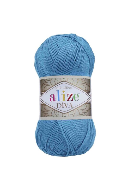 Alize - Alize Diva El Örgü İpi Turkuaz Mavi 245