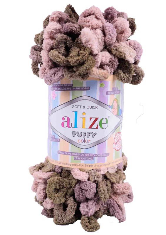 Alize - Alize Puffy Fine Color El Örgü İpi 5875