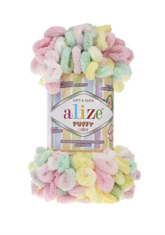 Alize - Alize Puffy Fine Color El Örgü İpi 5862