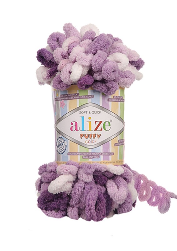 Alize - Alize Puffy Fine Color El Örgü İpi 5923