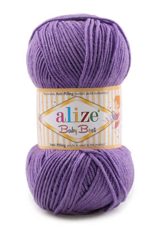 Alize - Alize Baby Best El Örgü İpi Menekşe 622
