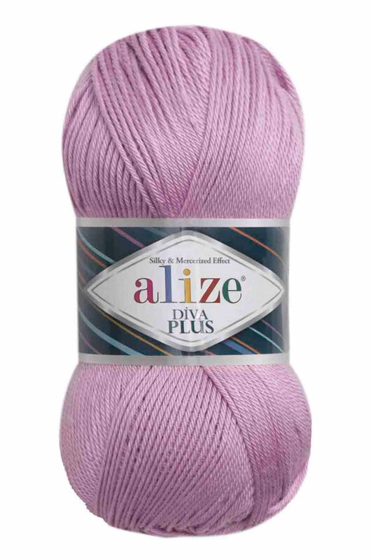 Alize - Alize Diva Plus El Örgü İpi Lila 474