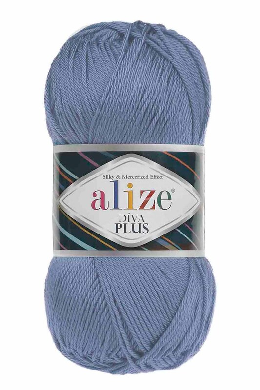 Alize - Alize Diva Plus El Örgü İpi Mavi 303