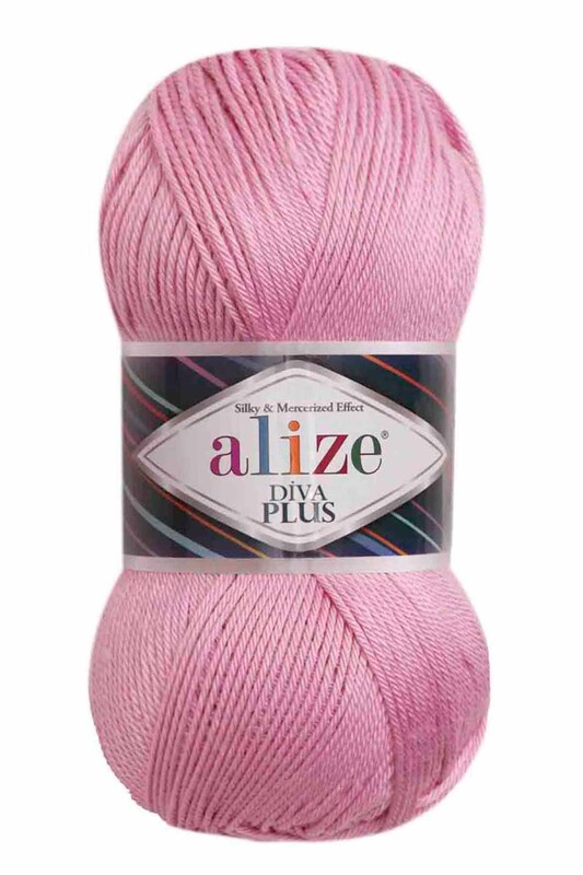 Alize - Alize Diva Plus El Örgü İpi Pembe 098