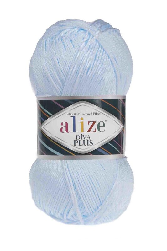 Alize - Alize Diva Plus El Örgü İpi Açık Mavi 480