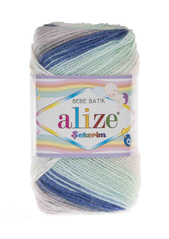 Alize - Alize Şekerim Batik El Örgü İpi 6548