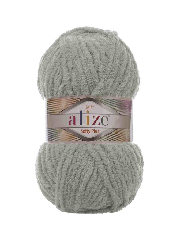 Alize - Alize Softy Plus El Örgü İpi Gri 296