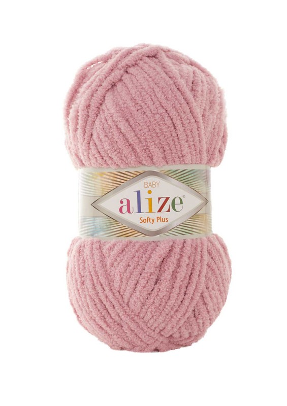 Alize - Alize Softy Plus El Örgü İpi Pembe Gül 295