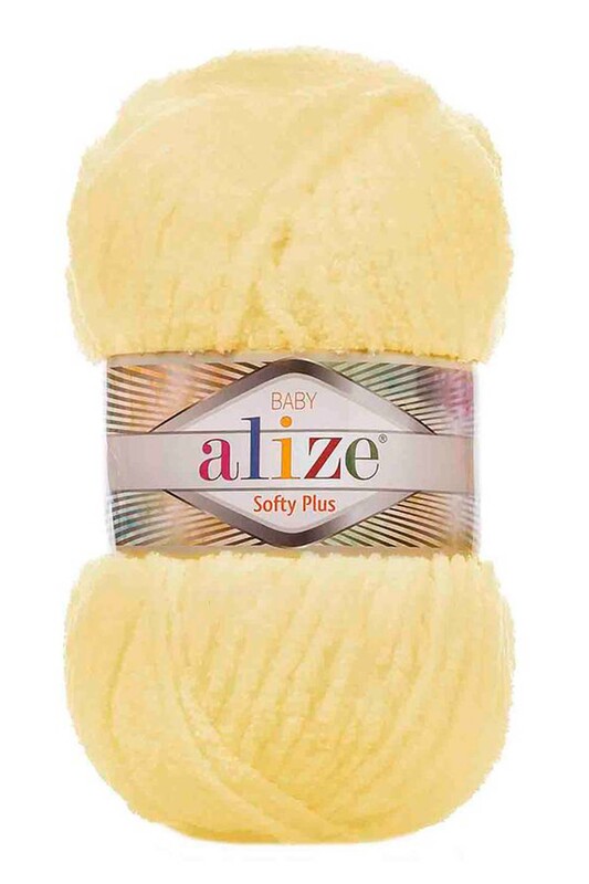Alize - Alize Softy Plus El Örgü İpi Sarı 013