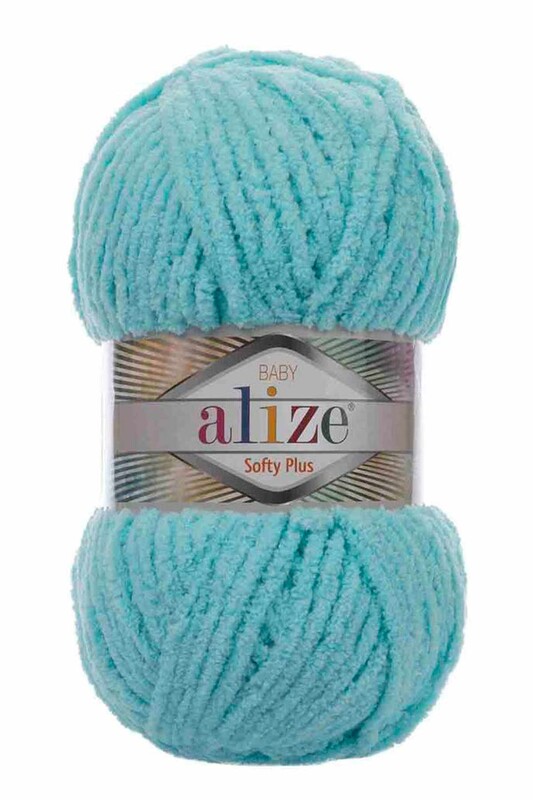 Alize - Alize Softy Plus El Örgü İpi Turkuaz 263