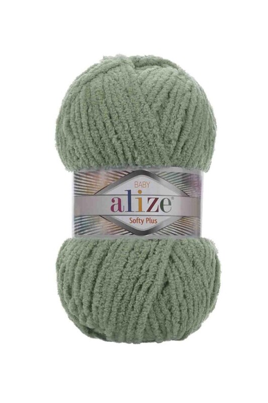 Alize - Alize Softy Plus El Örgü İpi Haki 003