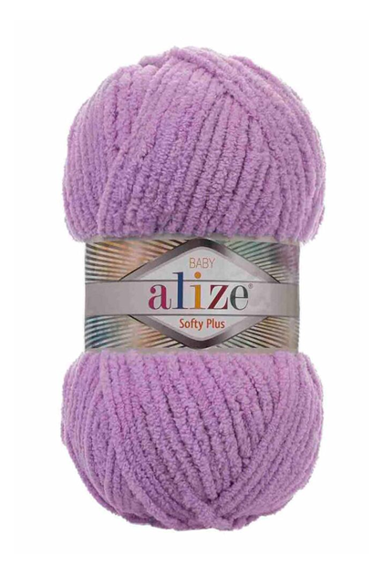 Alize - Alize Softy Plus El Örgü İpi Erguvan 047
