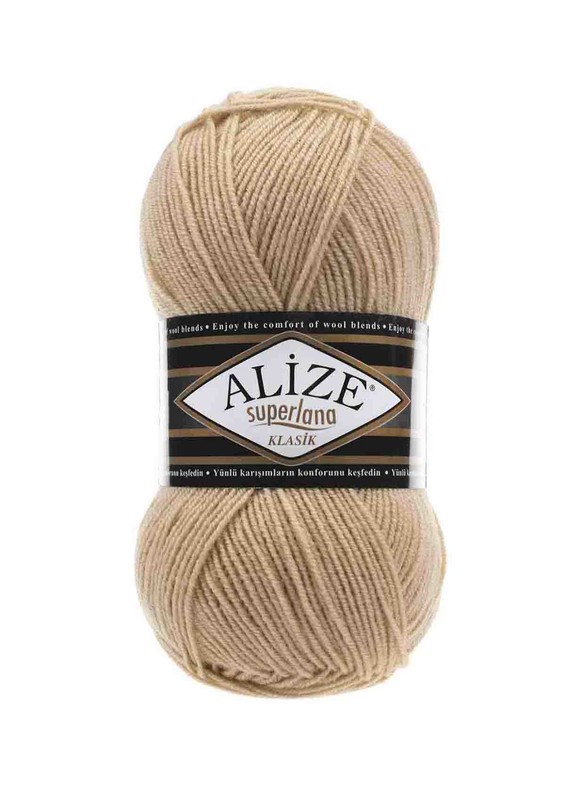 Alize - Alize Superlana Klasik El Örgü İpi Deve Tüyü 095