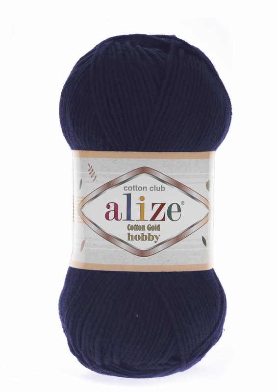 Alize - Alize Cotton Gold Hobby El Örgü İpi 50 gr Lacivert 058