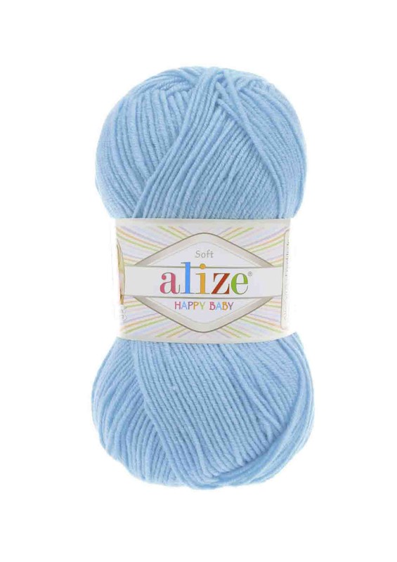 Alize - Alize Happy Baby El Örgü İpi Gök Mavisi 128