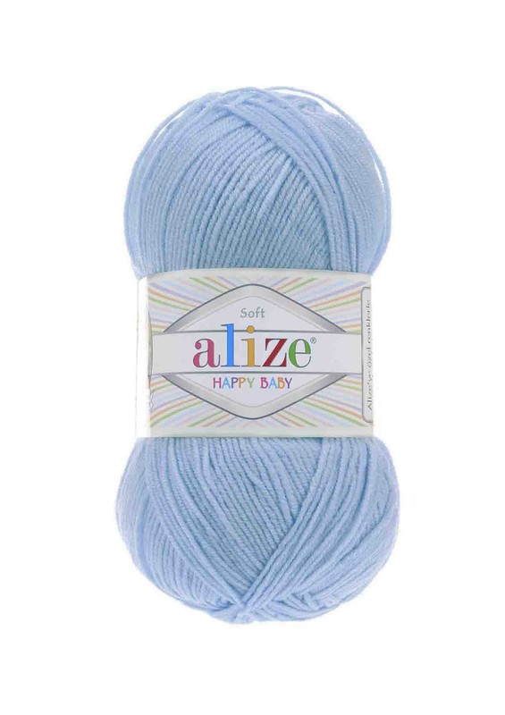 Alize - Alize Happy Baby El Örgü İpi Bebe Mavi 218