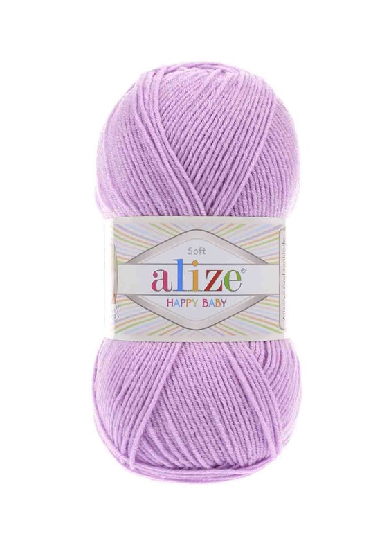 Alize - Alize Happy Baby El Örgü İpi Lila 672