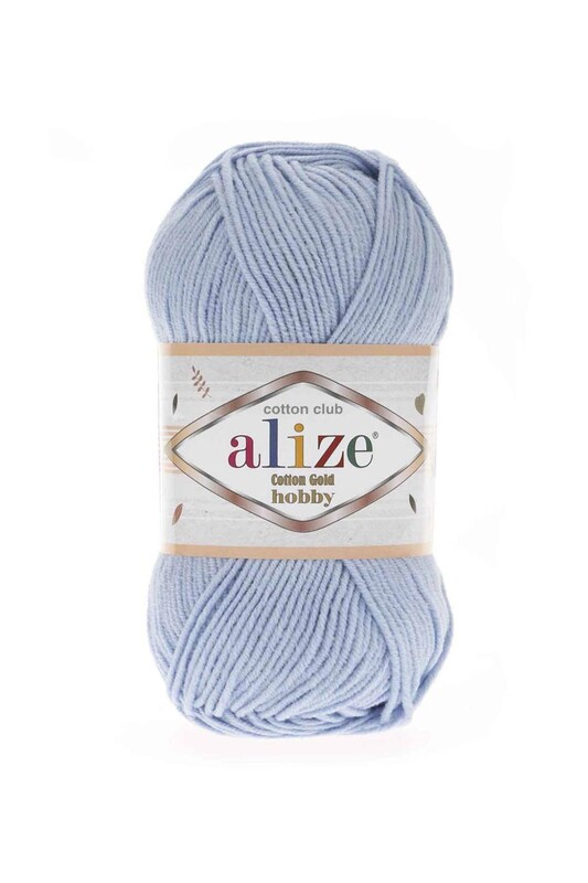 Alize - Alize Cotton Gold Hobby El Örgü İpi 50 gr Mavi 040