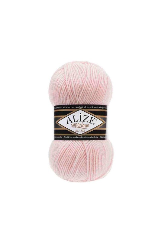 Alize - Alize Superlana Klasik El Örgü İpi Pembe İnci 271