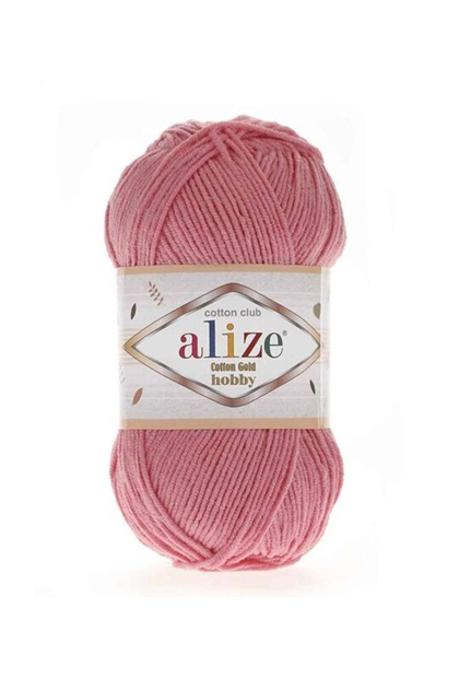 Alize - Alize Cotton Gold Hobby El Örgü İpi 50 gr Şeker Pembe 033