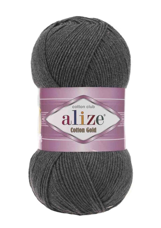 Alize - Alize Cotton Gold El Örgü İpi Orta Gri Melanj 182
