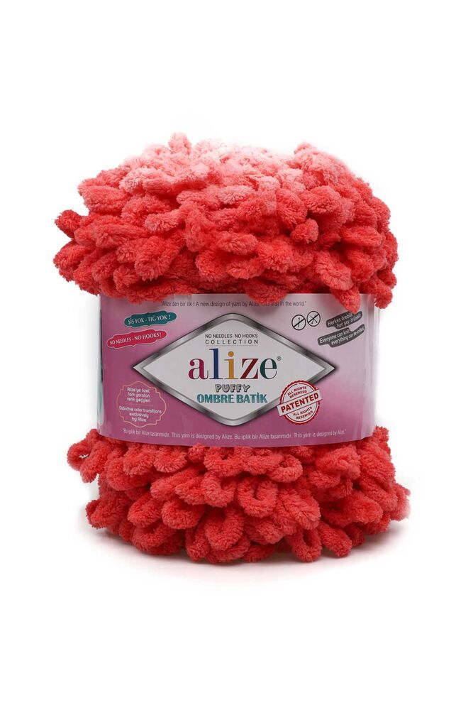 Alize Puffy Ombre Batik El Örgü İpi | 7416