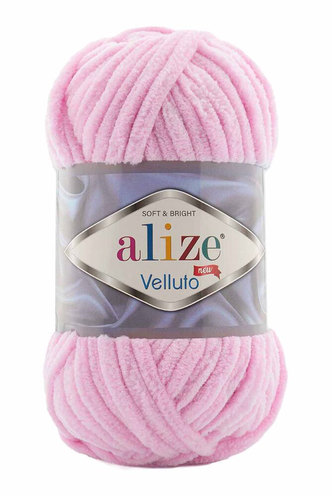Alize Velluto Yarn 100 gr |light pink 031