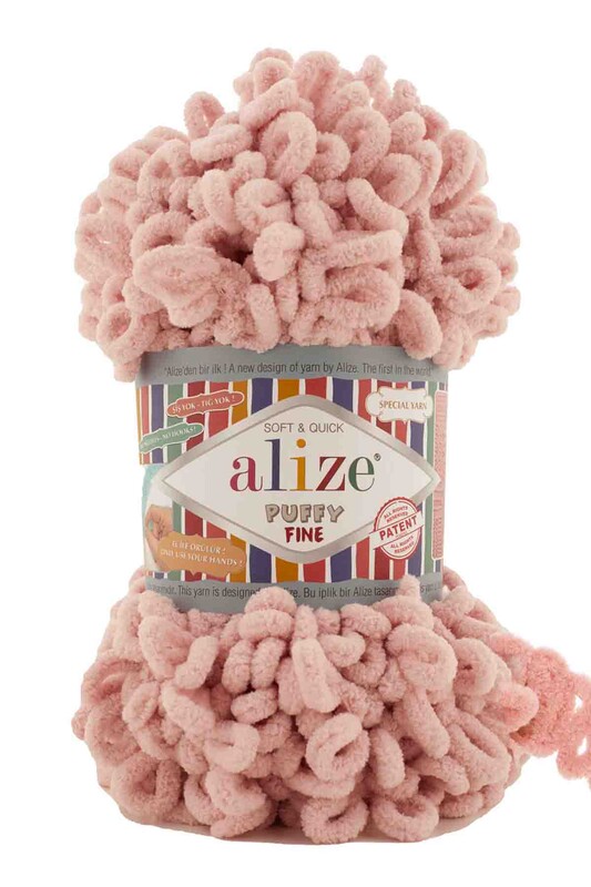 Alize Puffy Fine Yarn/Powder 161 - Thumbnail