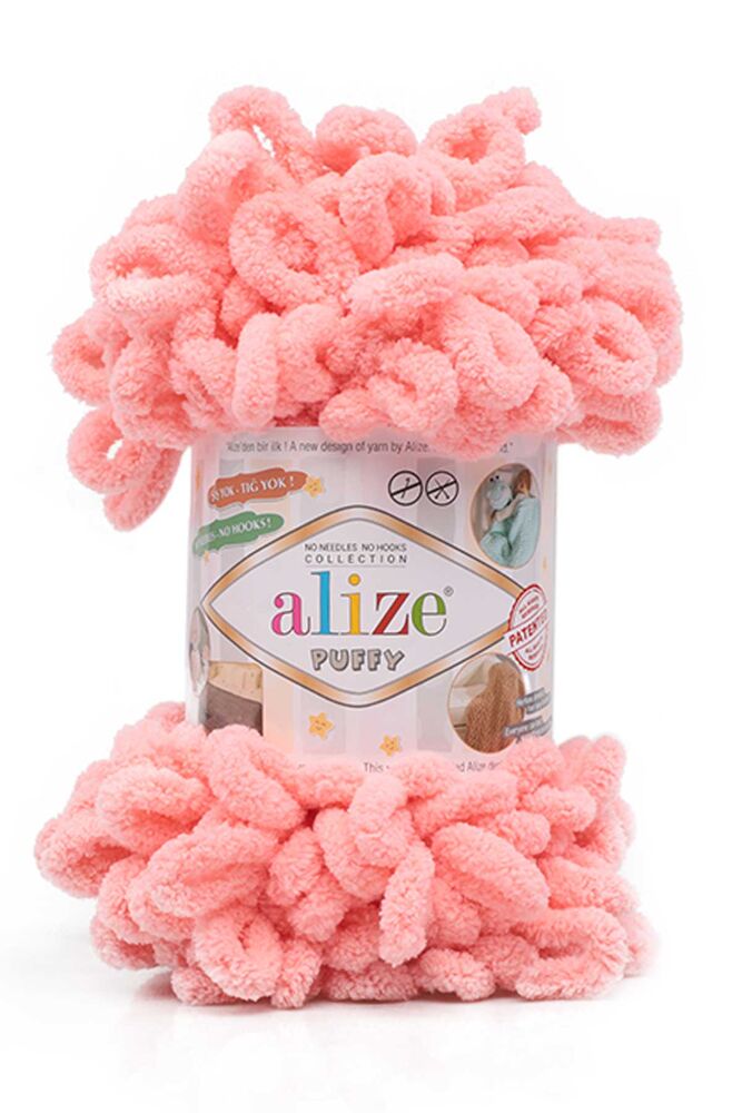 Alize Puffy Yarn | Salmon 529