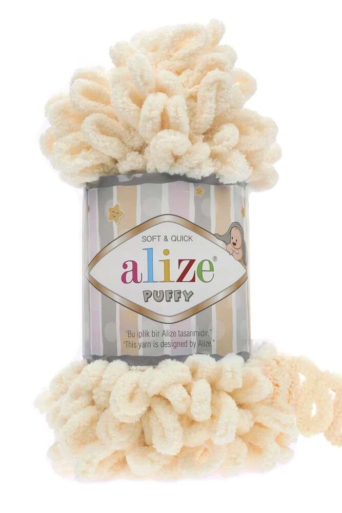 Alize Puffy Yarn | Honey 742