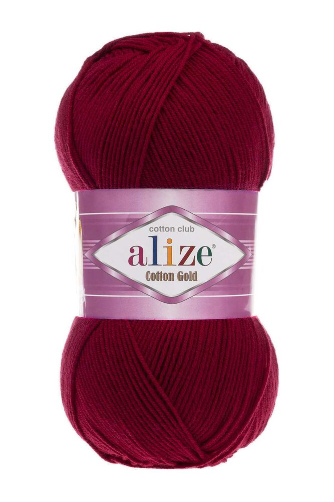 Alize Cotton Gold Yarn | Bordeaux 057