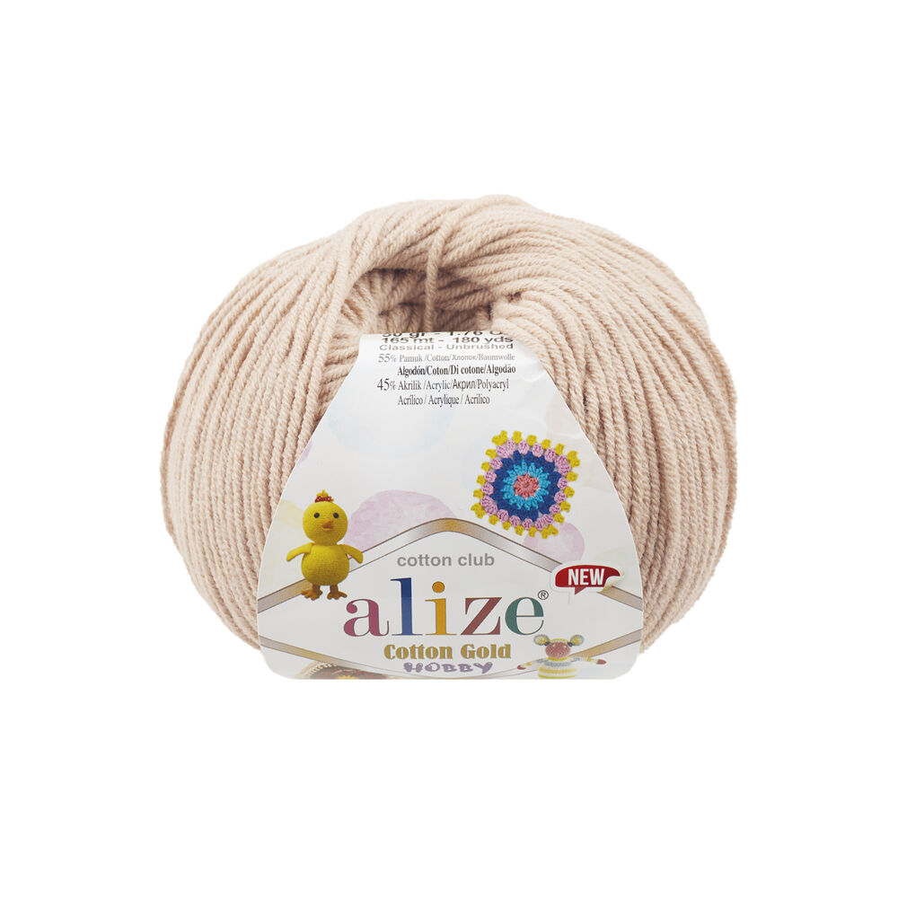 Alize Cotton Gold Hobby New El Örgü İpi Mum Işığı 067