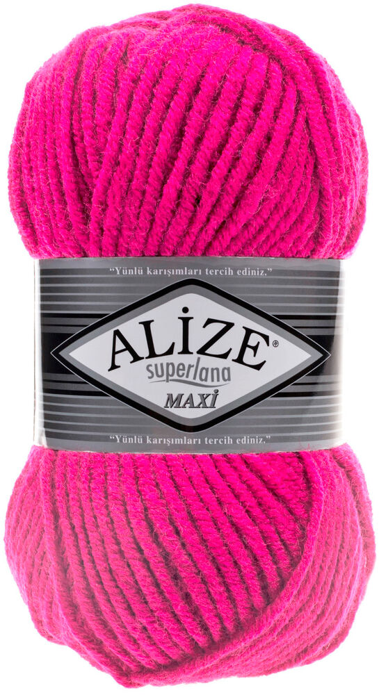 Alize Superlana Maxi Yarn | Fuchsia 149