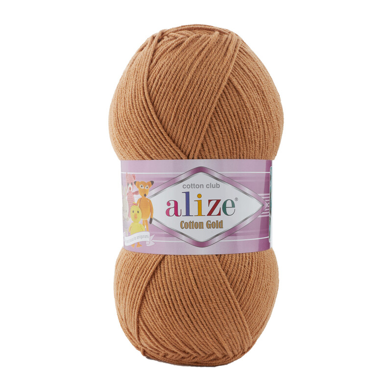 Alize - Alize Cotton Gold El Örgü İpi Karamel 499