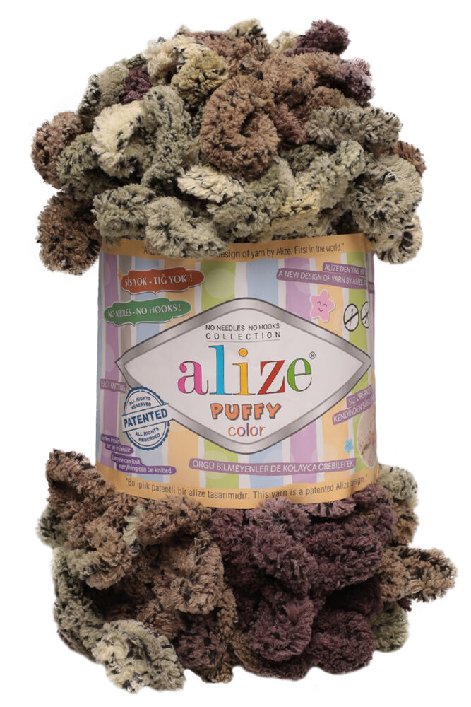 Alize Puffy Color El Örgü İpi 6086