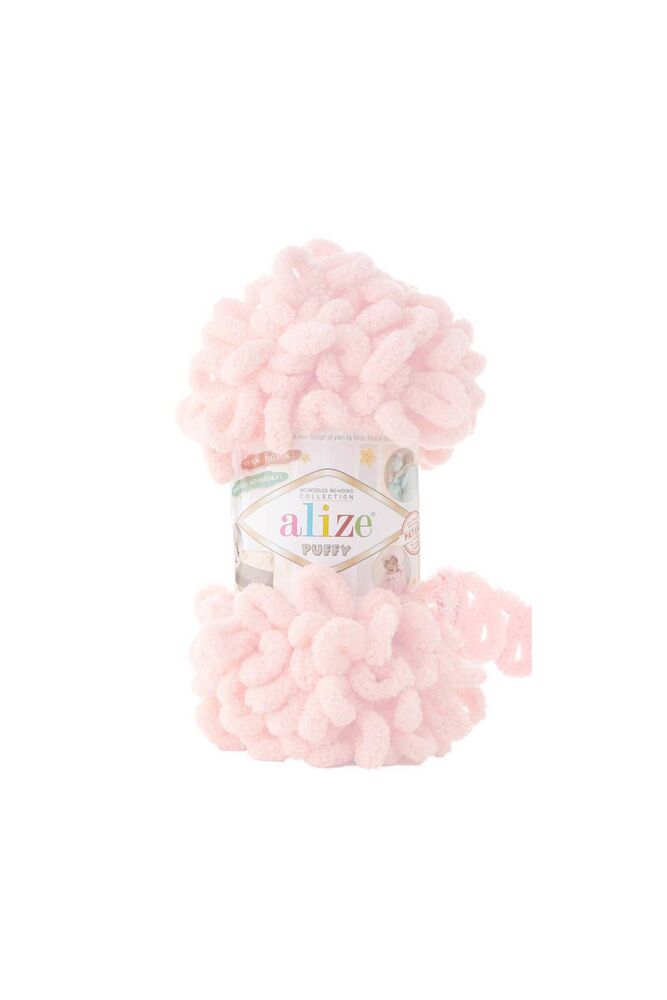 Alize Puffy Yarn | Pink Rose 639