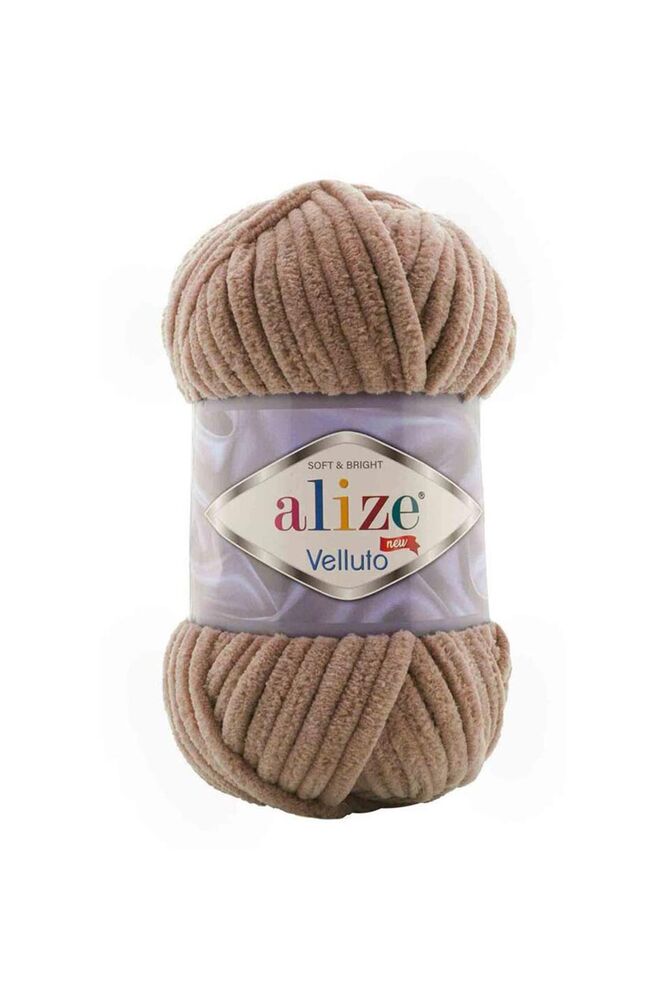 Alize Velluto Yarn 100 gr |Tobacco 329