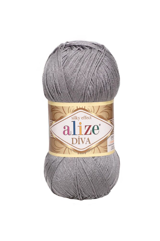 Alize Diva El Örgü İpi Kömür Grisi 087
