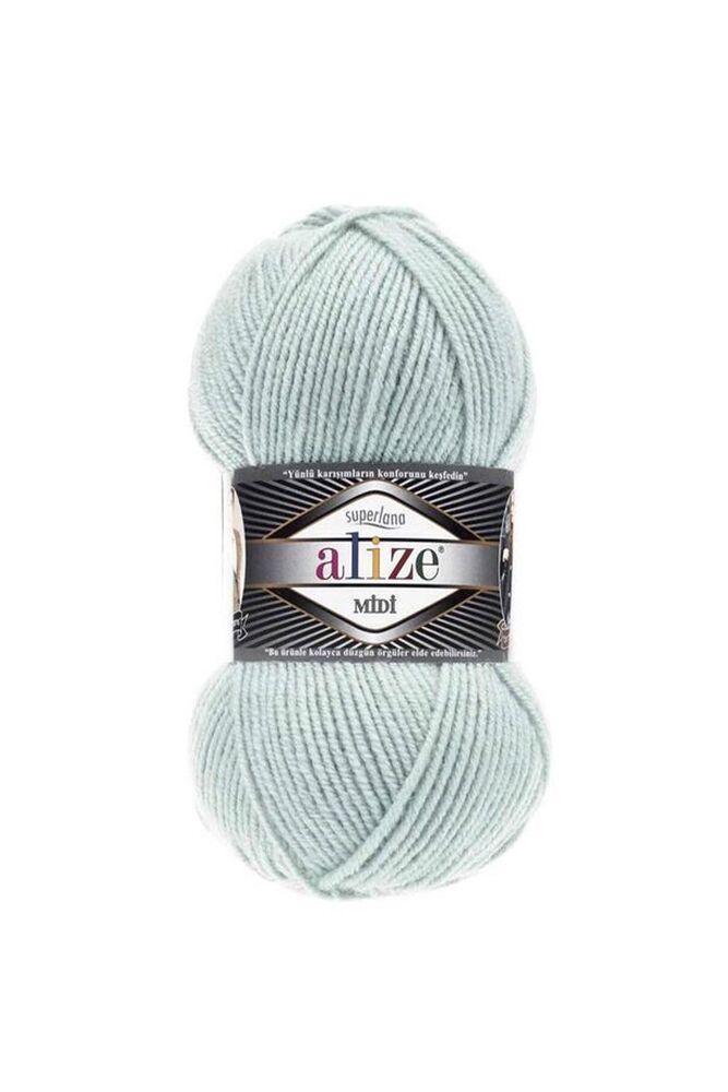 Alize Superlana Midi Yarn | Mint 522