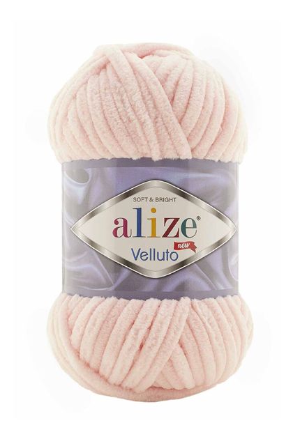 Alize Velluto Yarn 100 gr |powder 340