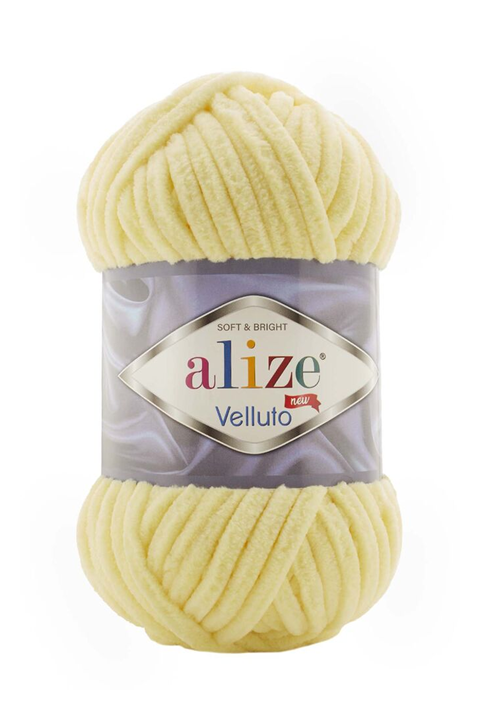 Alize - Alize Velluto Yarn 100 gr |light yellow 013