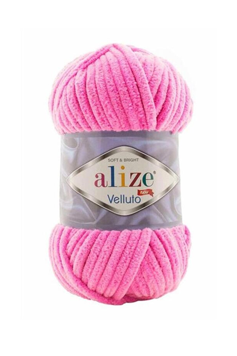 Alize - Alize Velluto Yarn 100 gr | Pink 121